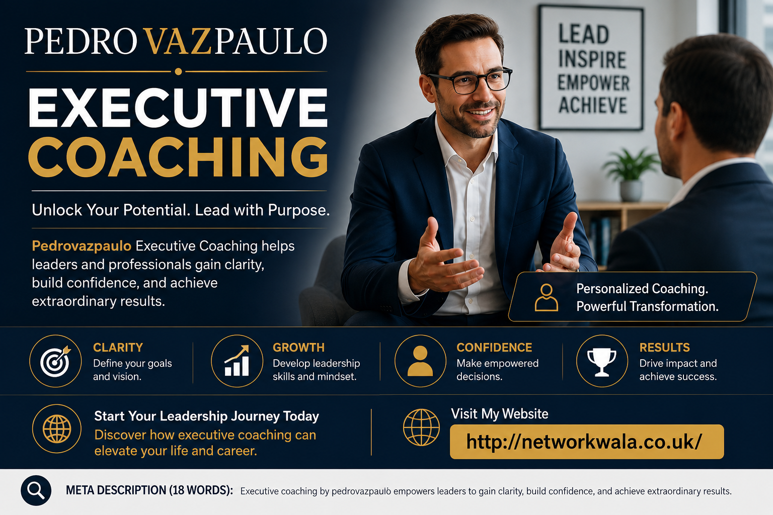 PedroVazPaulo Executive Coaching: Transforming Leaders into Visionaries in a Complex World